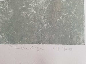 Jan Montyn - ABSTRACTIE / KLEURETS / 50x65cm / SIG / 1970 kopen? Bied vanaf 75!