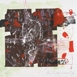 Rik van Iersel - Litho, Zonder titel kopen? Bied vanaf 1!
