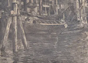 Johannes Graadt van Roggen - Kerk en haven kopen? Bied vanaf 30!