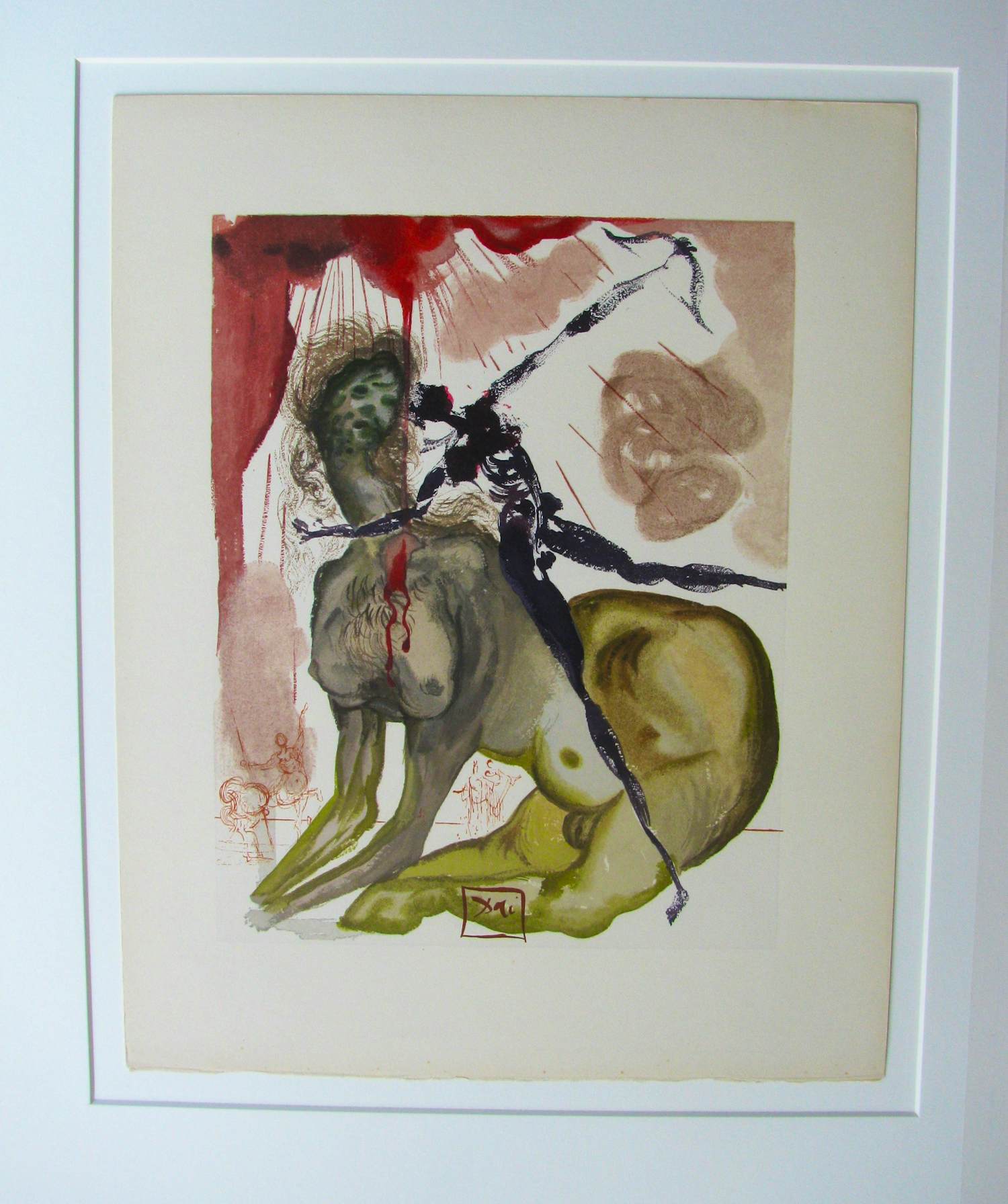 Salvador Dali - " DER MINOTAURUS " kaufen? Bieten Sie von 200!