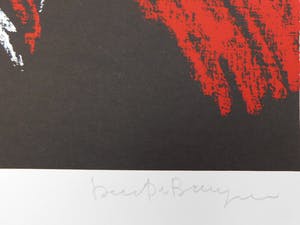 Dees De Bruyne - Homme à la veste rouge kopen? Bied vanaf 30!