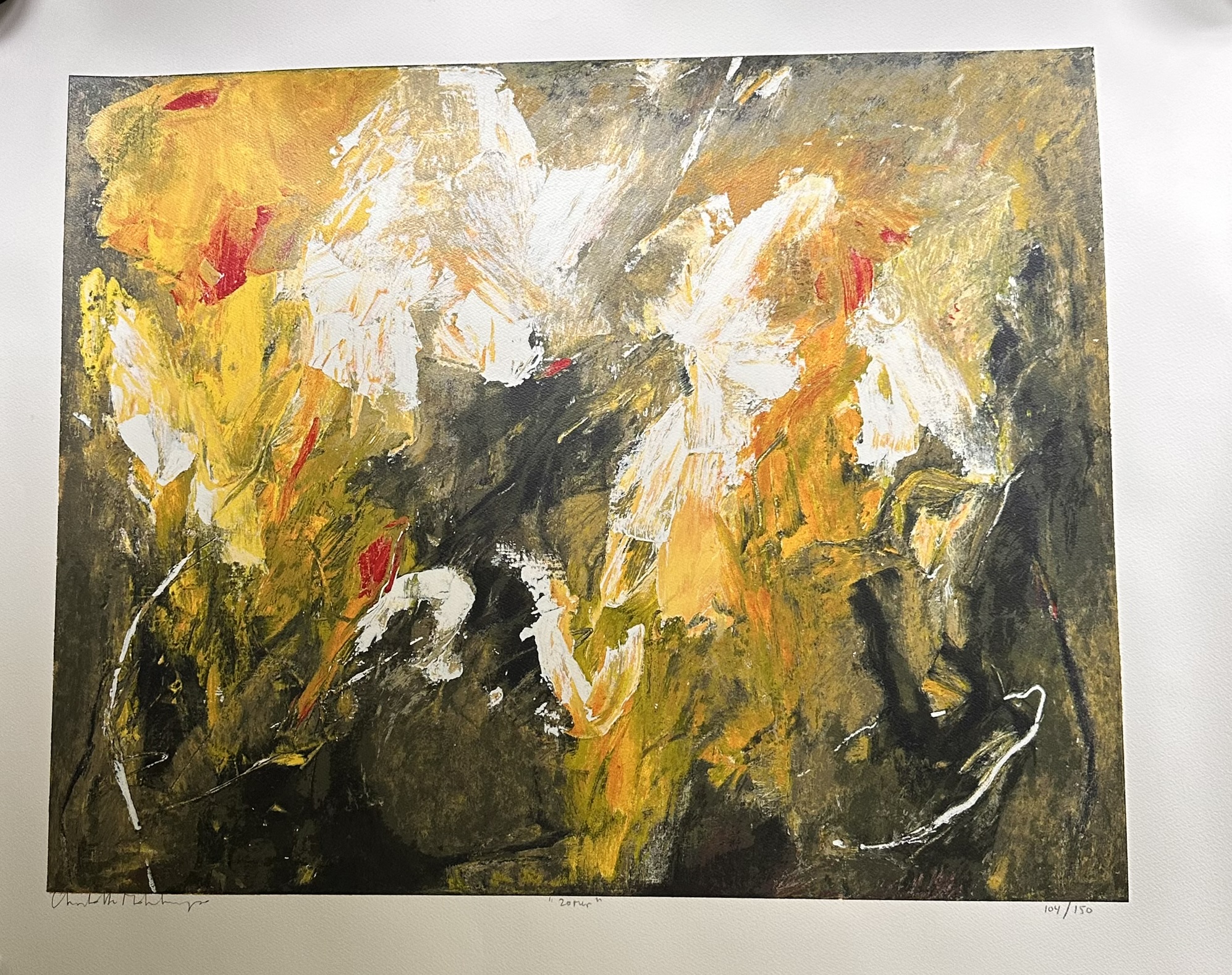 Buy Charlotte Molenkamp - Schitterende zeefdruk 'Zomer'? Bid from 50!