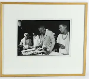 Nico Koster - Ingelijste foto: Anton Heyboer in zijn atelier kopen? Bied vanaf 99!
