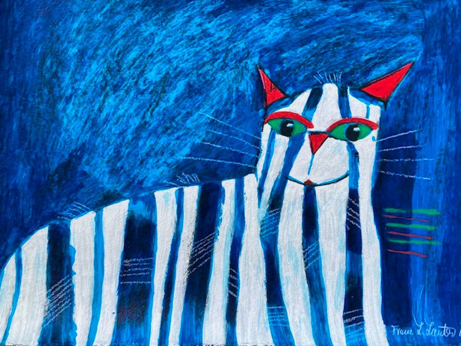 Franz Lauter - De gestreepte kater kopen? Bied vanaf 20!