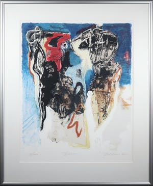 Bert Braam - Zeefdruk, Desira - Ingelijst kopen? Bied vanaf 35!