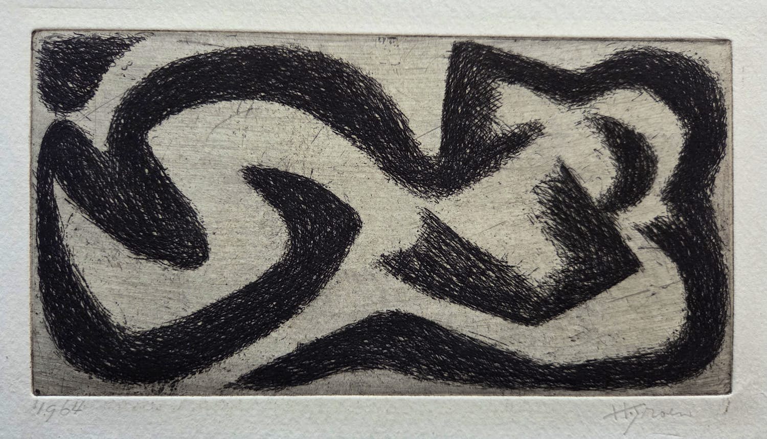 Henk Groen - Figuur. Abstract. 1964. kopen? Bied vanaf 79!