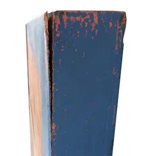 Johan H.W. Blaeke - Wandobject, Blauw 6 / Zwart 2 kopen? Bied vanaf 1!