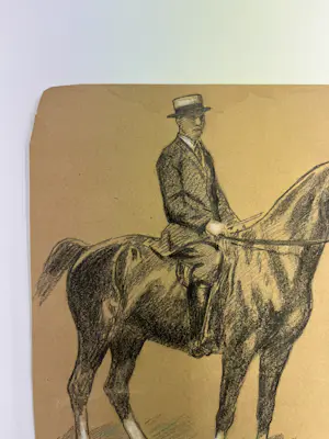 Willy Sluiter - Man op een paard kopen? Bied vanaf 80!