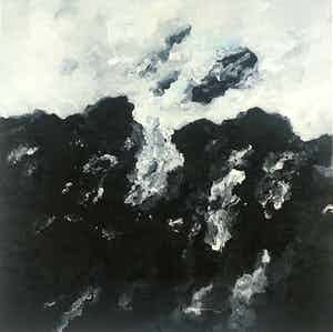 Armando - Giclée in zwart wit - 'Landscape' - 2016 - 30/30 - Gesigneerd verkocht voor € 125!