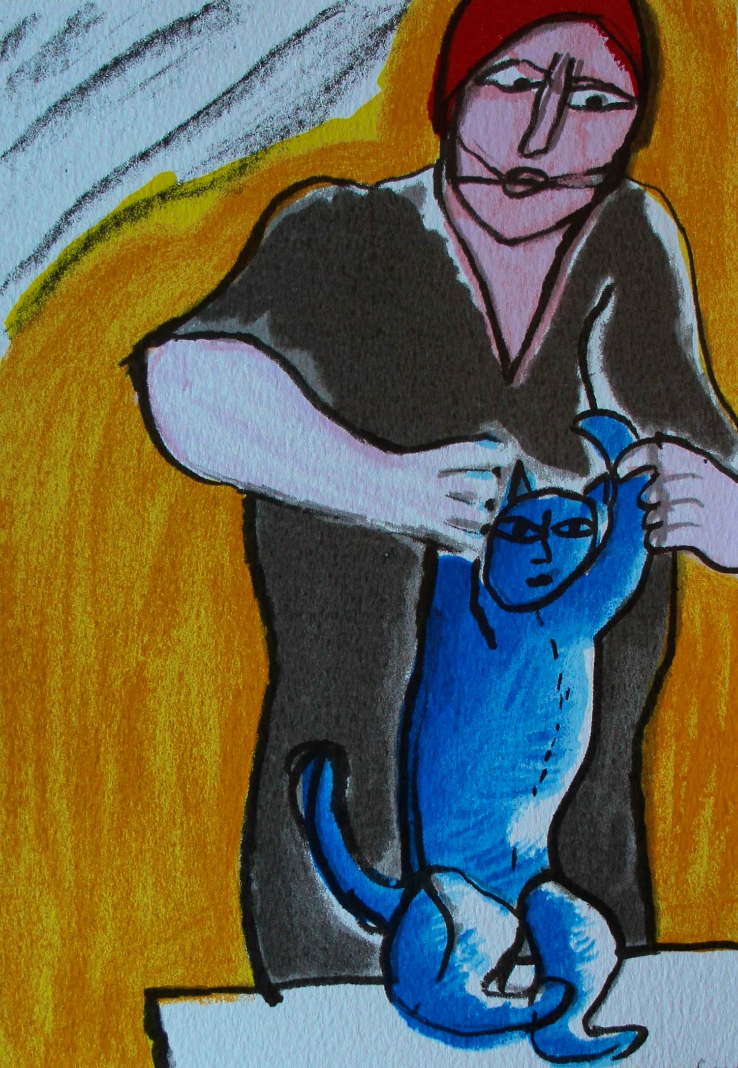 Corneille - Litho: le chat qui danse - 1996 kopen? Bied vanaf 225!