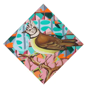 AcheterChristie van der Haak - Acryl op doek, Zo vrij als een vogel? Enchérissez de 80!