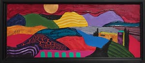 Ronald Boonacker - Italiaans landschap II | Ingelijst kopen? Bied vanaf 1!