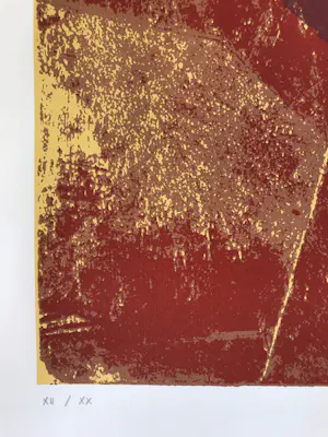 Hans Vandekerckhove - Prachtige zeefdruk - Kleine oplage - XII/XX kopen? Bied vanaf 85!