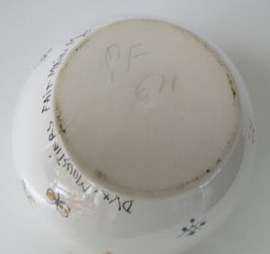 Faience  ( st Michel) Moustiers - Henriot Quimper, Faience de Moustier, Menegatti Firenze - Drie stuks Frans en It kopen? Bied vanaf 1!