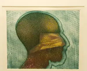 Dennis Olsen - Abstract zelfportret, zijaanzicht kopen? Bied vanaf 50!