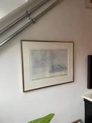 Jan Montyn - Ingelijste ets, Mekong II kopen? Bied vanaf 120!