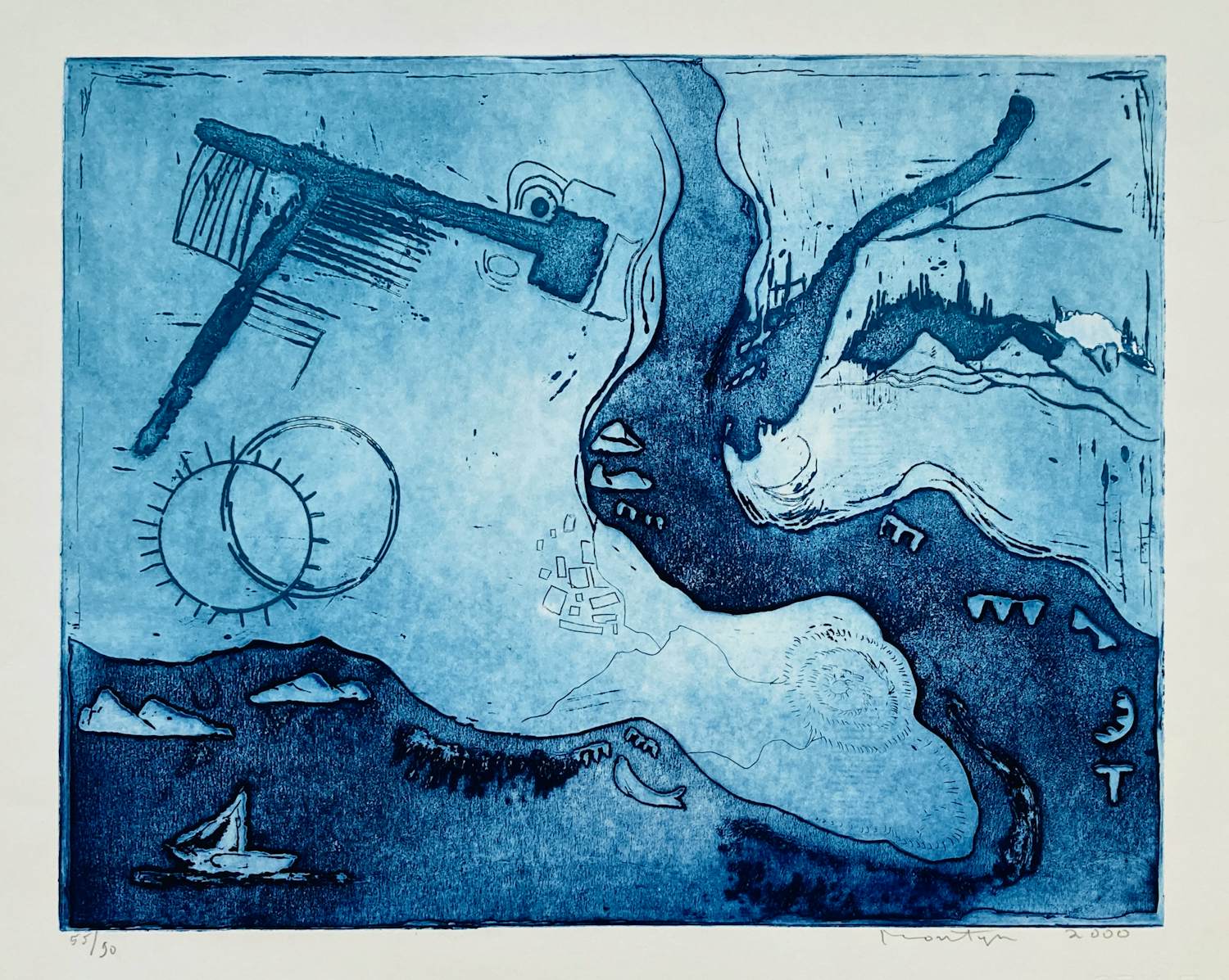 Jan Montyn - Zonder titel kopen? Bied vanaf 110!