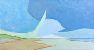 Paul Overhaus - Olieverf op board, Zonder titel verkocht voor € 50!