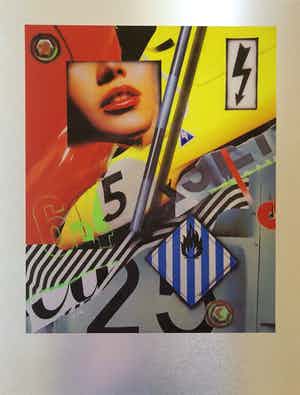 Peter Klasen - Visage/Inflammable/Haute tension verkocht voor € 100!