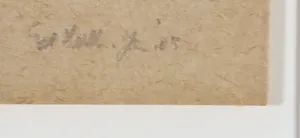 Ed Valk - Potloodtekening, Zonder titel kopen? Bied vanaf 1!