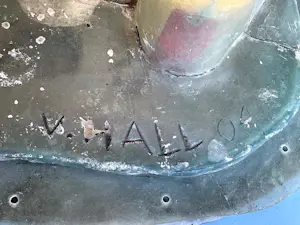 Jurriaan van Hall - Zeer groot beeld van kunststof met lichtbronnen, Bruddha kopen? Bied vanaf 2000!