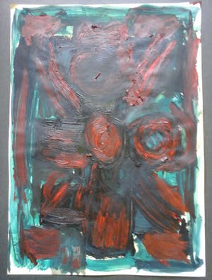 Wim Izaks - Olieverf op papier - Gesigneerd !!! kopen? Bied vanaf 160!