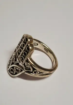 Nieuw , Hand van Fatima zilveren Dames -ring kopen? Bied vanaf 75!