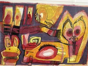 Geert Vrijdag - Aartsparadijs met lijst verkocht voor € 125!