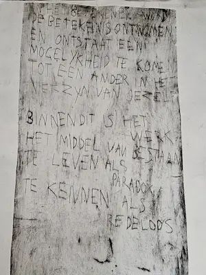 Huug Pleysier - Grote droge naald Ets "in het betekenen" gesigneerd "voor mij van jou van Huug" kopen? Bied vanaf 38!