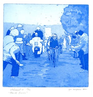 Ger Zaagsma - Tour de France – blauw kopen? Bied vanaf 50!