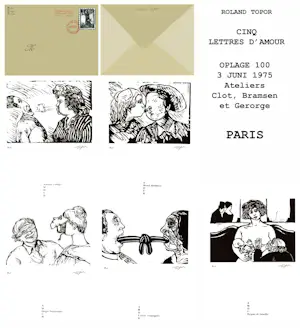 Roland Topor - Cinq lettres d'amour kopen? Bied vanaf 480!