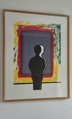 Roger Raveel - Bezinning bij de weerschijn in kleuren verzadigd kopen? Bied vanaf 1850!