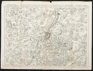 Guillaume Dheulland - Gravure, Carte particuliere des Environs de Bruxelles et Vilvorden kopen? Bied vanaf 10!
