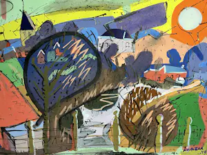 Jan van der Zee - Gronings landschap kopen? Bied vanaf 850!