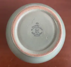 Plateelbakkerij Zuid-Holland - Art Deco turqoise vaas kopen? Bied vanaf 25!