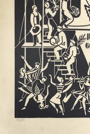 Gerd Arntz - Rocket ‘n Roll - Civilisatie naar de maan - 1960/86 kopen? Bied vanaf 250!