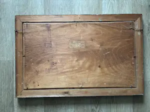 Henk Leurs - Hollands polderlandschap met bootje aan de horizon kopen? Bied vanaf 175!