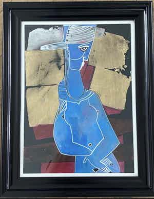 Theo Mackaay - Vrouw Schilderwerk verkocht voor € 300!