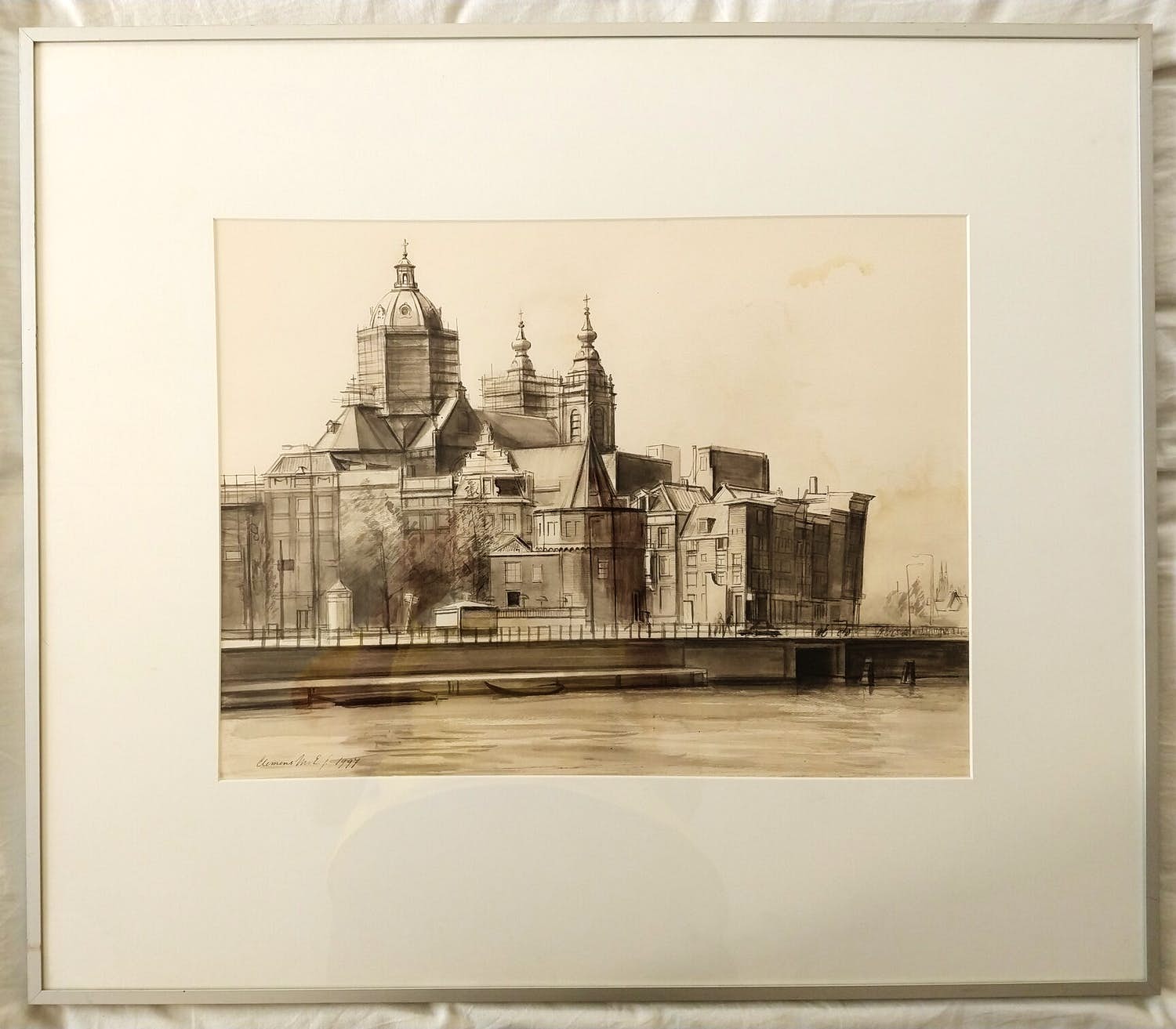 Clemens Merkelbach van Enkhuizen - Sint-Nicolaaskerk te Amsterdam verkocht voor € 50!