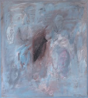 Henk Crama - Gemengde techniek op doek, Zonder titel (Zeer groot) kopen? Bied vanaf 1!