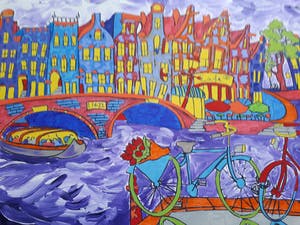 Elena Polyakova - Purple evening in Amsterdam kopen? Bied vanaf 125!