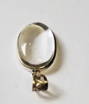 Natuurlijke zuivere kristallen edelsteen hanger 925 sterling zilveren kopen? Bied vanaf 50!