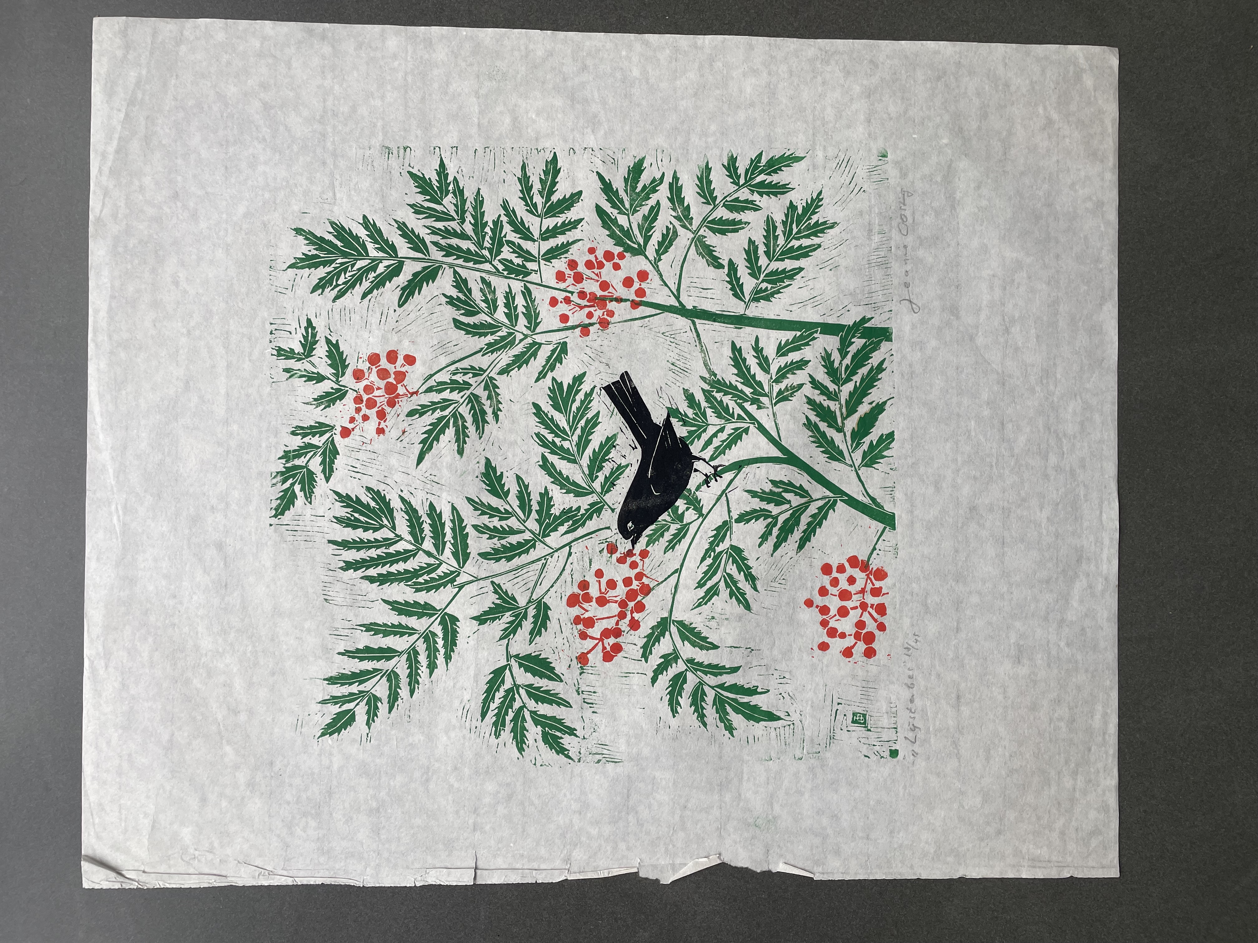 Buy Jeanne Bieruma Oosting - Lijsterbes? Bid from 150!