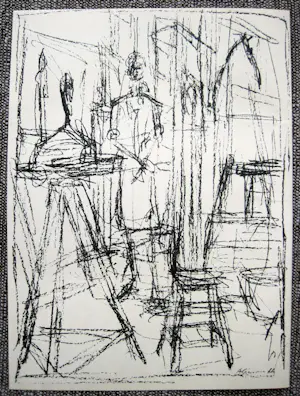 Alberto Giacometti - „Derrière le Miroir“ Nr. 39/40 – Lust Nr. 92, 93, 94 kaufen? Bieten Sie von 180!