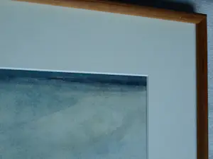 Gerard van de Weerd - Ingelijste aquarel , Landschap in Drenthe kopen? Bied vanaf 50!