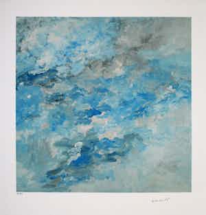 Armando - "Wolken" , giclée , 2016 ,EA-exemplaar verkocht voor € 250!