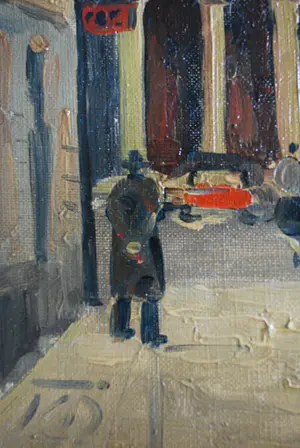 Michel Soutine - Parijs met de Sacré-Cœur - olieverfschilderij kopen? Bied vanaf 45!