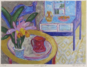 Christaphora Robeers - Zeefdruk, Insight Light III - Ingelijst kopen? Bied vanaf 1!