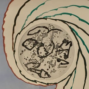 Pierre Alechinsky - kleurenlitho/ets aquatint - 'Boréalité' - 1976 kopen? Bied vanaf 950!