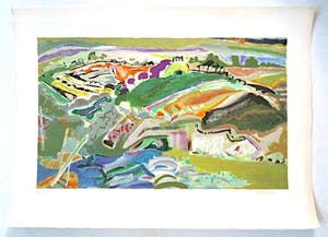 Denise Margoni - "Cotes D'Amour" - Kleurenlitho kopen? Bied vanaf 10!